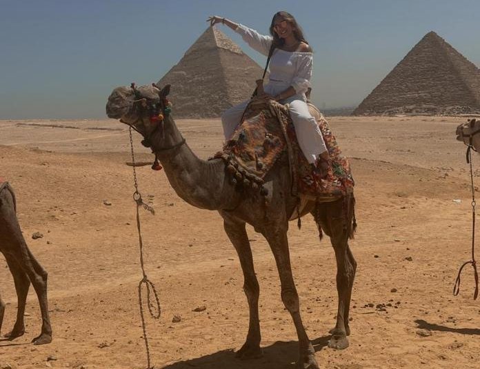 Paseo en camello por el desierto 🇵🇦🇪🇬